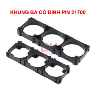 Khung cố định pin 18650 / 21700 / 26650 / 32140 / 33140. Nhựa ABS chất lượng cao